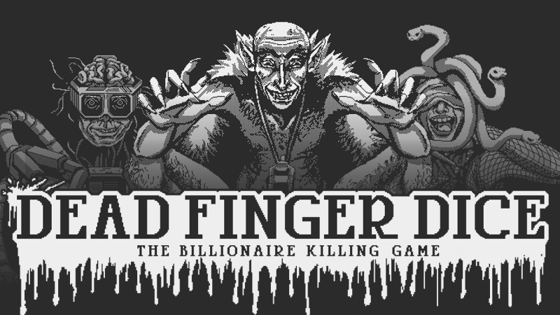 Dead Finger Dice Website Hero